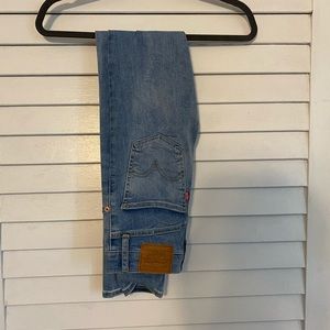 Levi high waist super skinny jeans